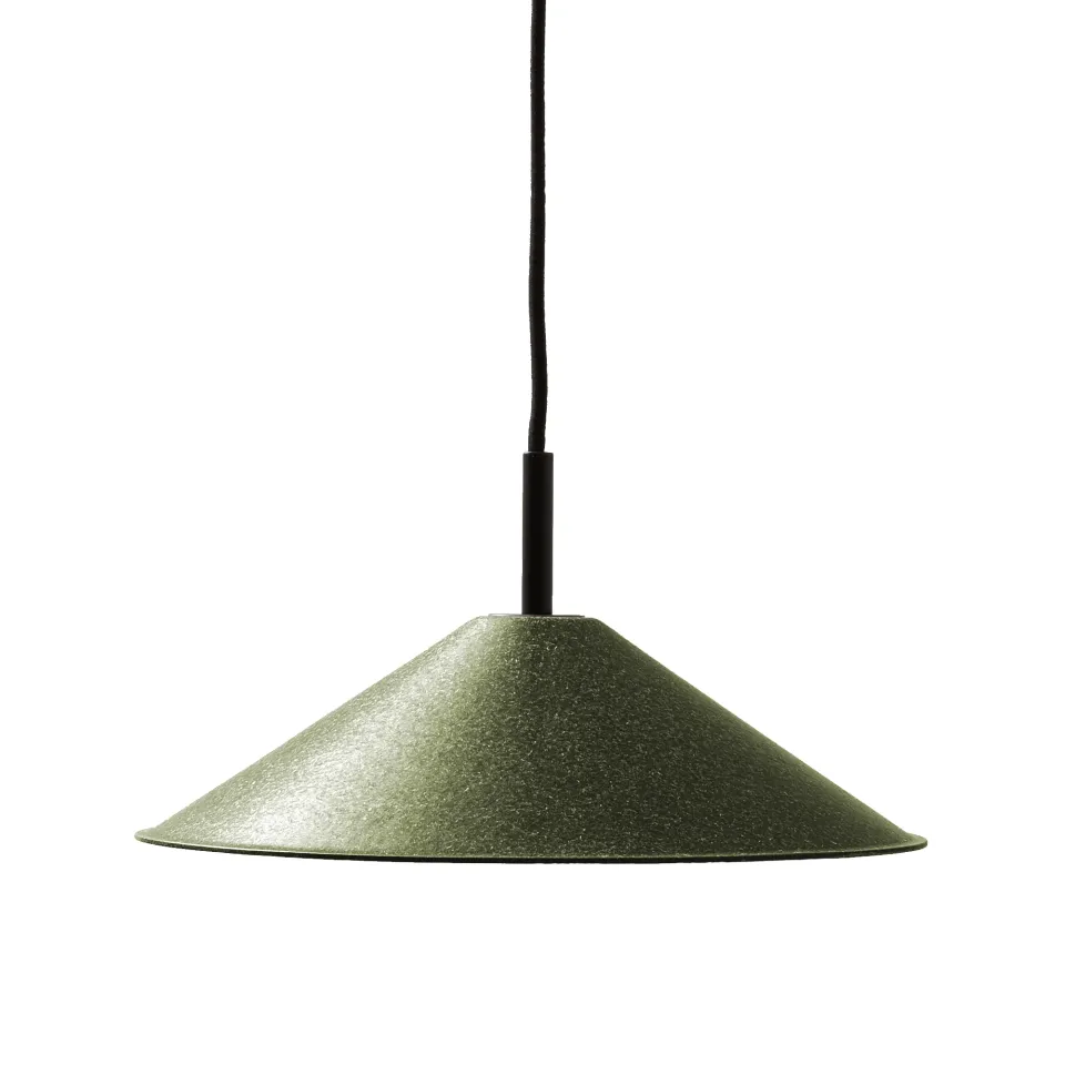 Agriluma Direct S pendant lamp in biocomposite material — Beer