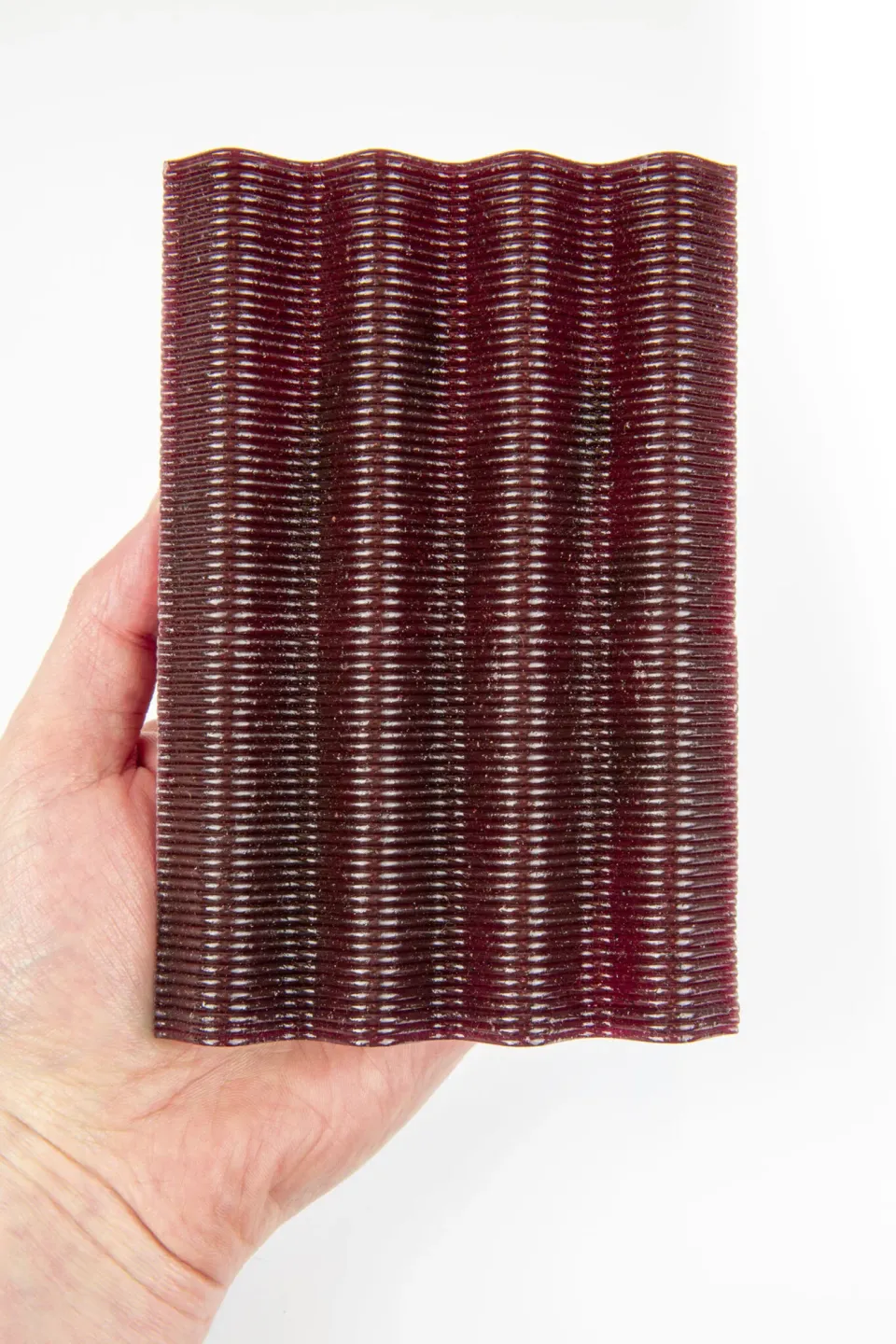 Denuo PLA granulate samples in various natural material colours